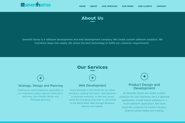 OneEngine theme site design template sample