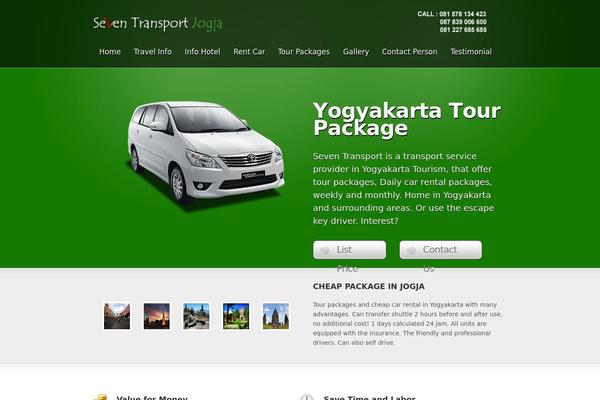 Optimize theme site design template sample