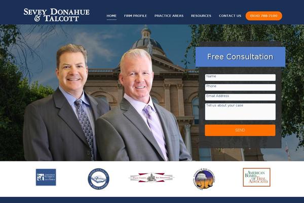 Rise theme site design template sample