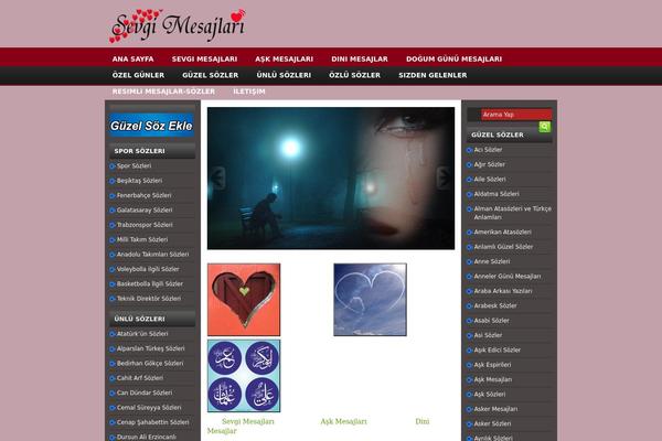 Golge theme site design template sample
