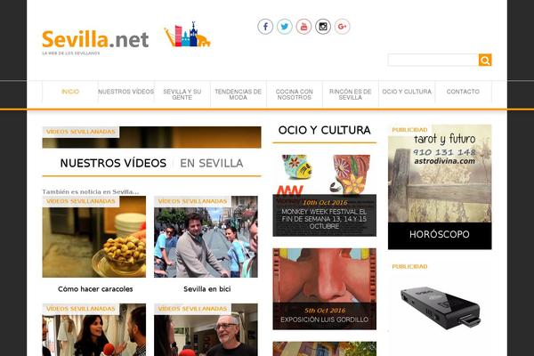 Default Mag theme site design template sample