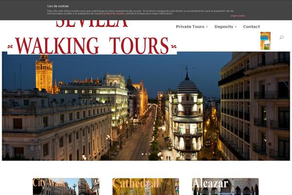sevillawalkingtours.com site used Divi_hijo