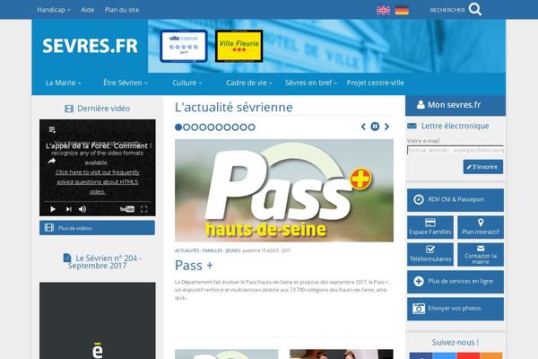 Site using Openagenda plugin