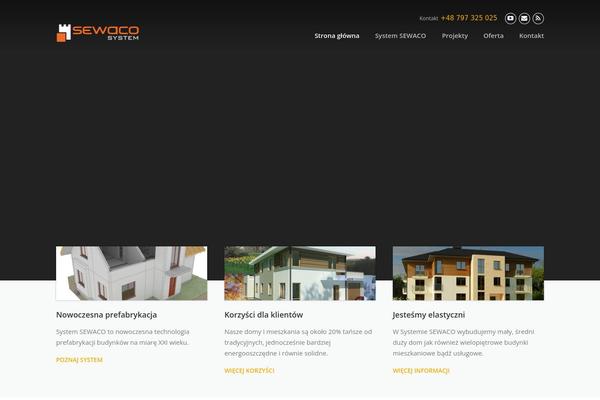 Construction-child theme site design template sample