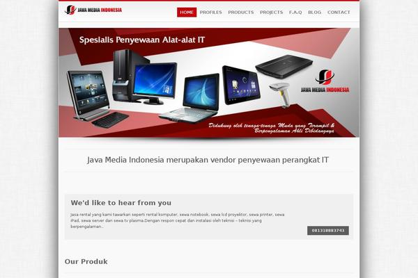 Icemag Theme theme site design template sample
