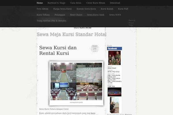 Elegant Grunge theme site design template sample