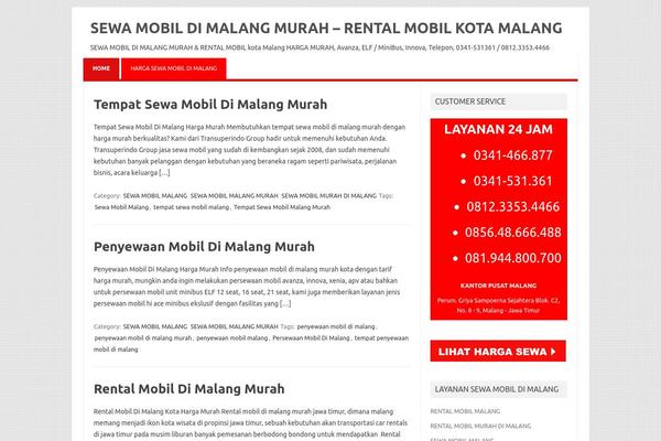 iDream theme site design template sample
