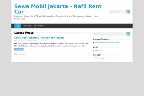 sewamobilejakarta.com site used HappenStance