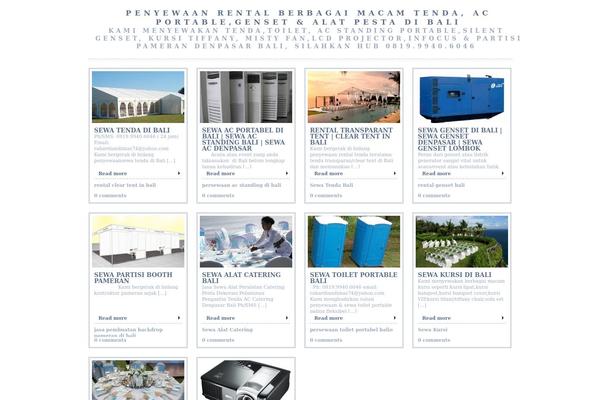Appliance theme site design template sample