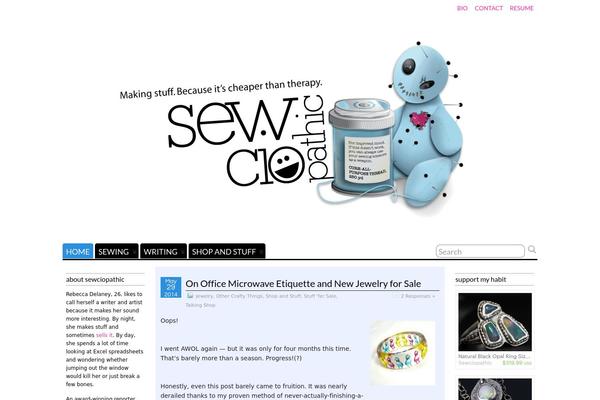 Site using Etsy Shop plugin