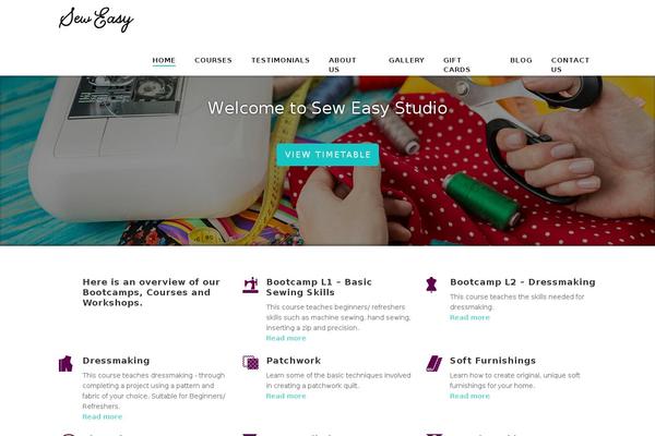 Site using Blog Designer plugin