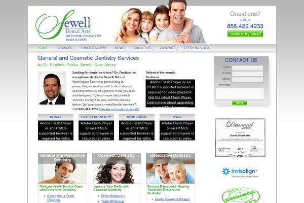 sewelldentalarts.com site used Dynamik