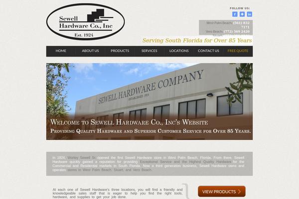 sewellhardware.com site used Sewell