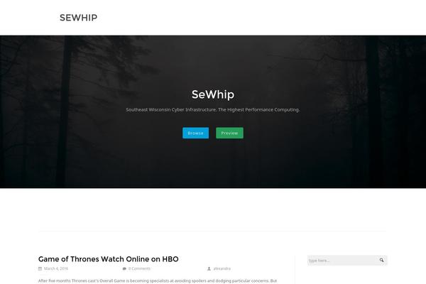Verbo theme site design template sample
