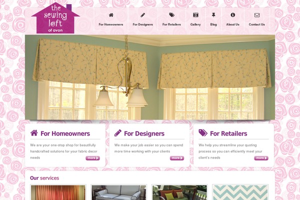 Memento theme site design template sample