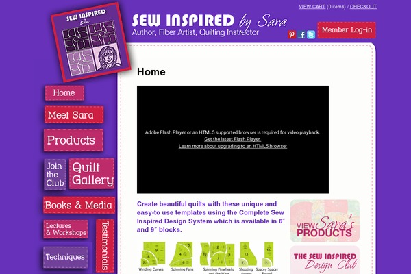 Site using Flickr Gallery plugin
