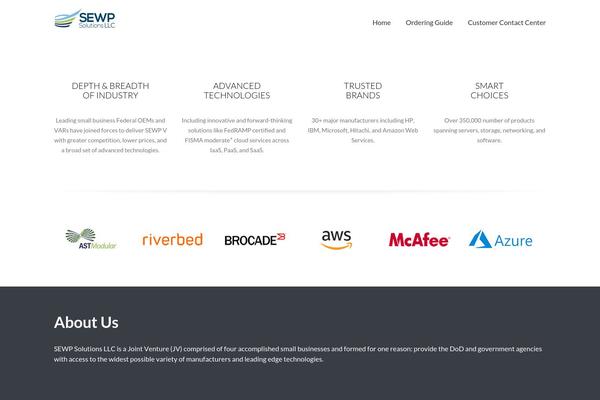 Site using One-page-navigator plugin