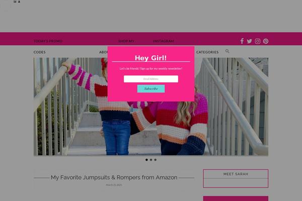 sewsarahr.com site used Bloghi