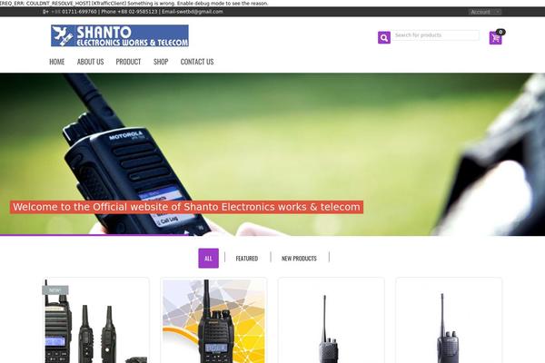 BuyShop theme site design template sample