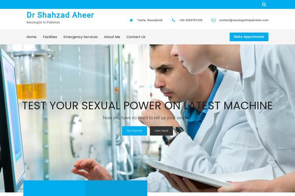 Site using Gutentor plugin