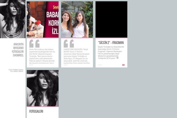 Ubergrid theme site design template sample