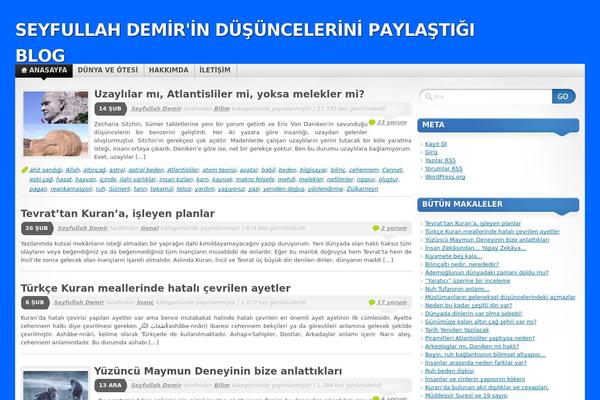 Mystique theme site design template sample