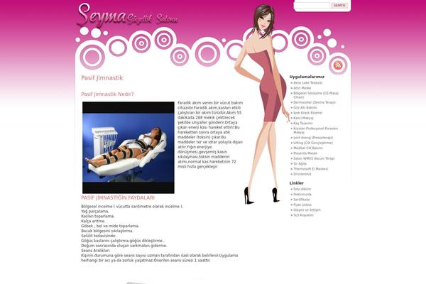 Pretty Theme theme site design template sample