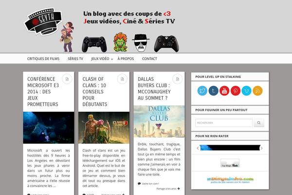 Pravda theme site design template sample