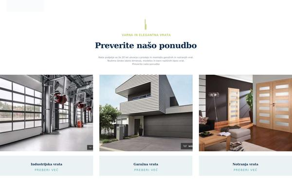 Chrimson theme site design template sample