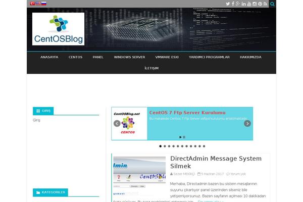 Ribosome theme site design template sample