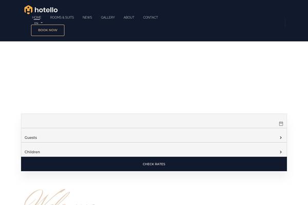 Site using Wp-hotelier plugin