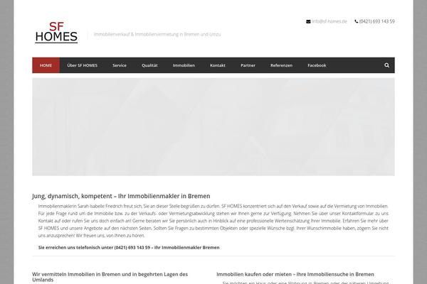 Centum theme site design template sample