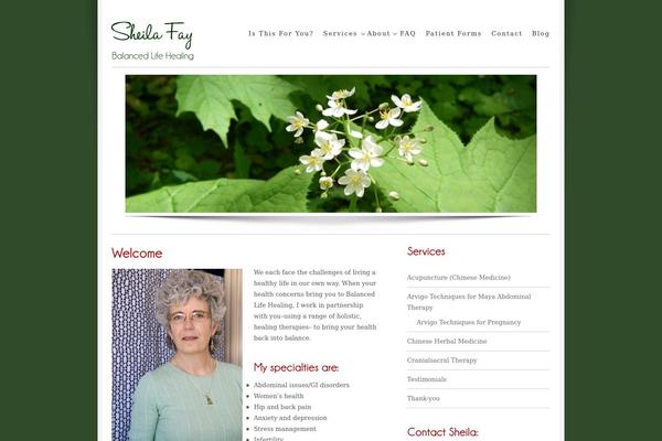 Beauty theme site design template sample