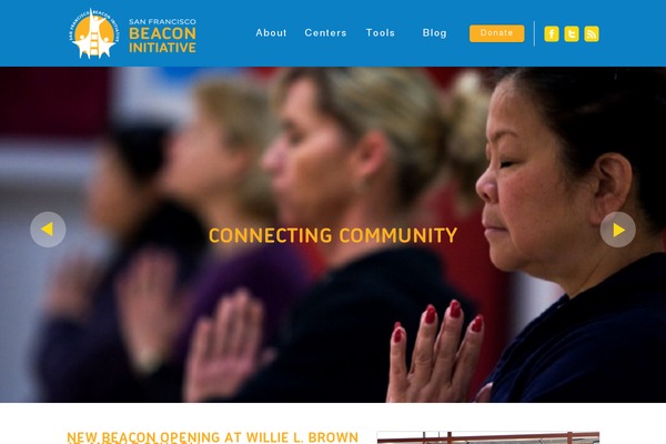 sfbeacon.org site used Frameplate