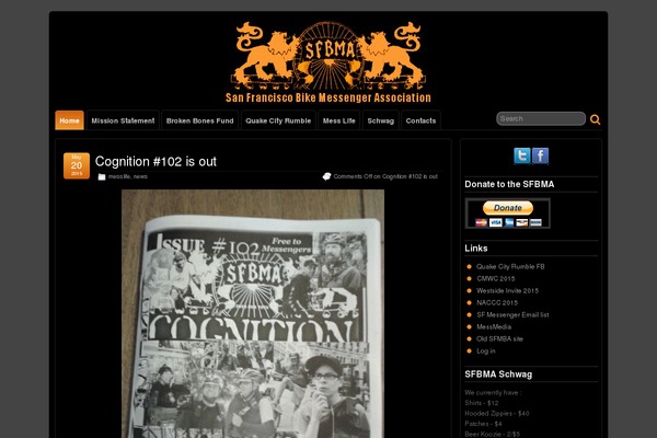 Site using Floating Social Media Icon plugin