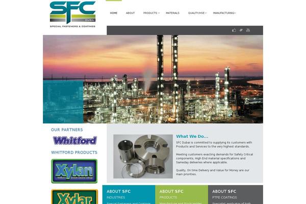 Novus theme site design template sample