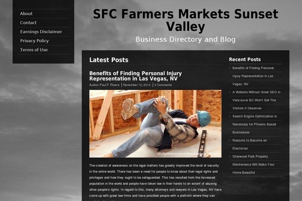 PhotoStory theme site design template sample