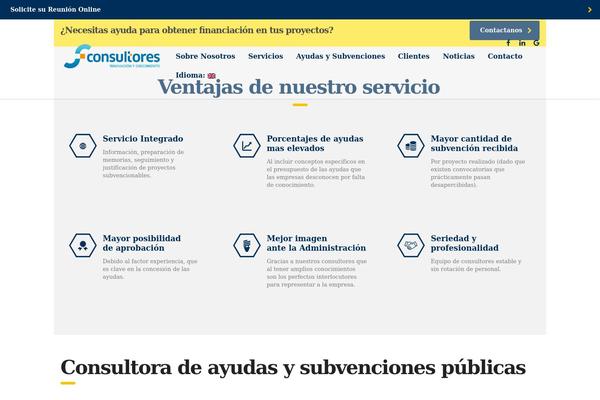 Consulting theme site design template sample