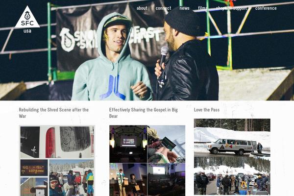 Sfc theme site design template sample