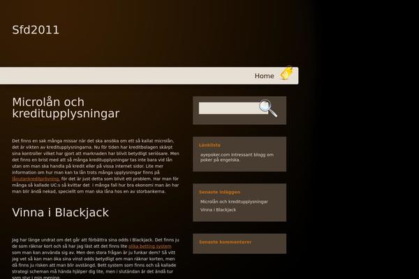 orange coffee theme site design template sample