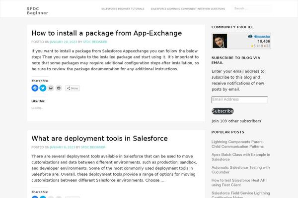 Site using Aboutimizer plugin