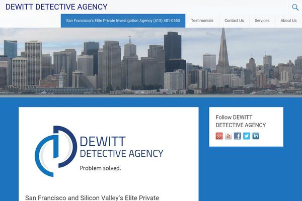 Radiate theme site design template sample