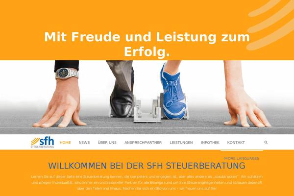 sfh-steuerberatung.de site used Navywp