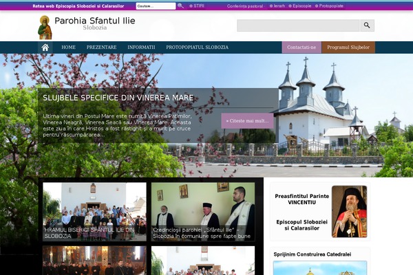 Animat theme site design template sample