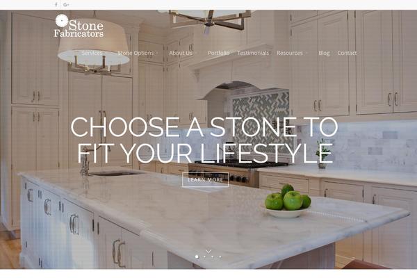 Hospitality theme site design template sample