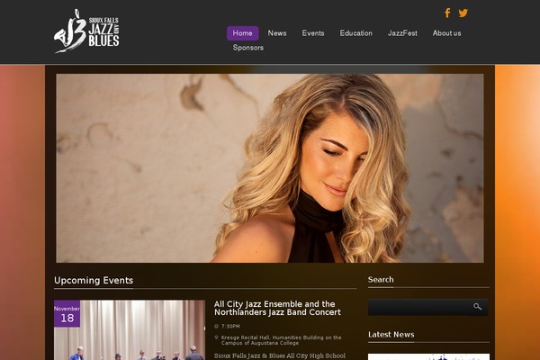 Vibration theme site design template sample