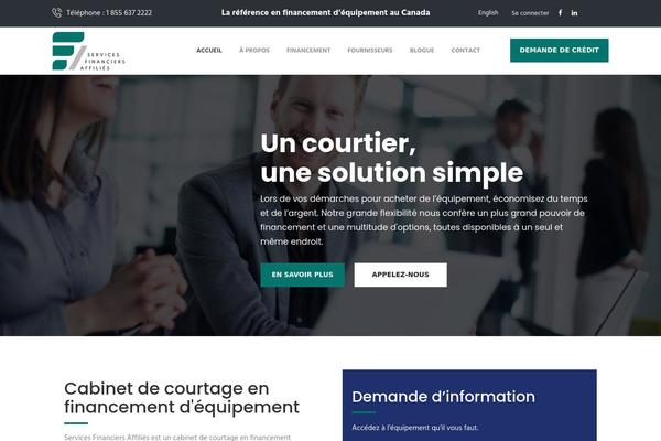 sfleblanc.ca site used Fortune