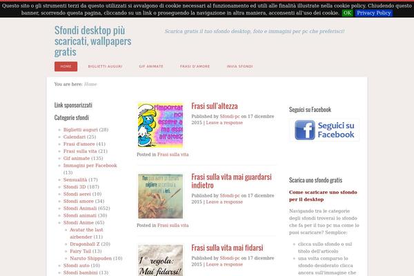 Path theme site design template sample
