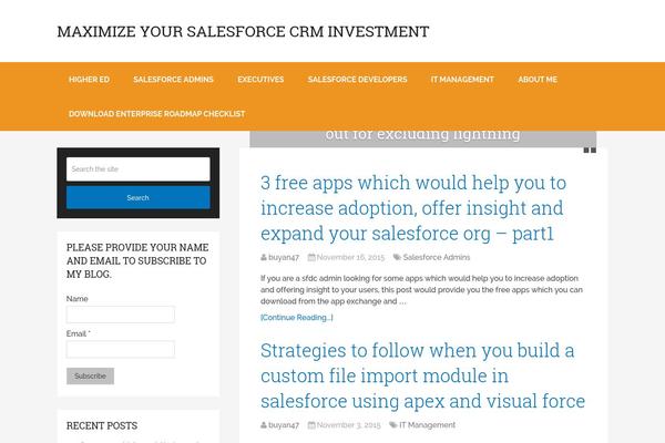 Site using Email posts to subscribers plugin