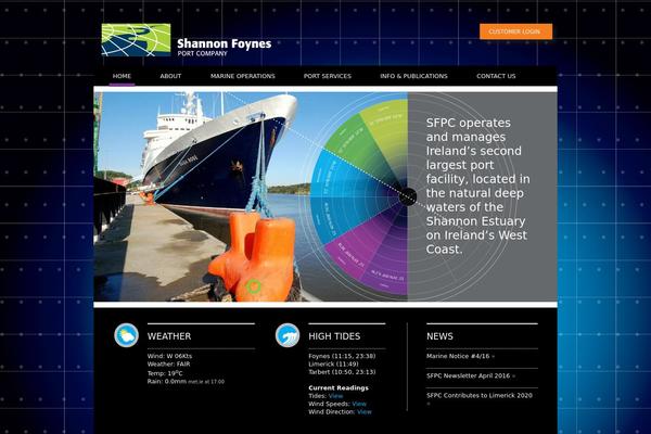 sfpc.ie site used My-white-theme